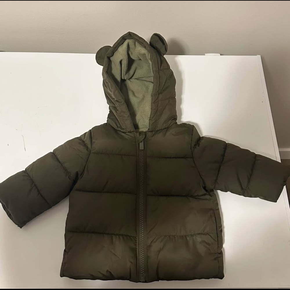 Old Navy Sage Green Baby Jacket